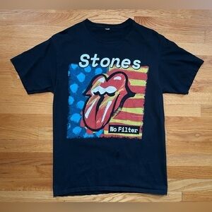 The Rolling Stones No Filter 2019 US Tour Graphic Tee Small